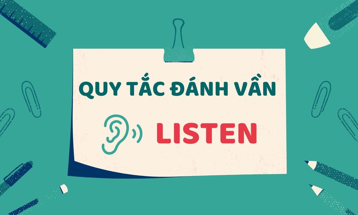 Học Nhanh Nhớ Lâu - Từ LISTEN