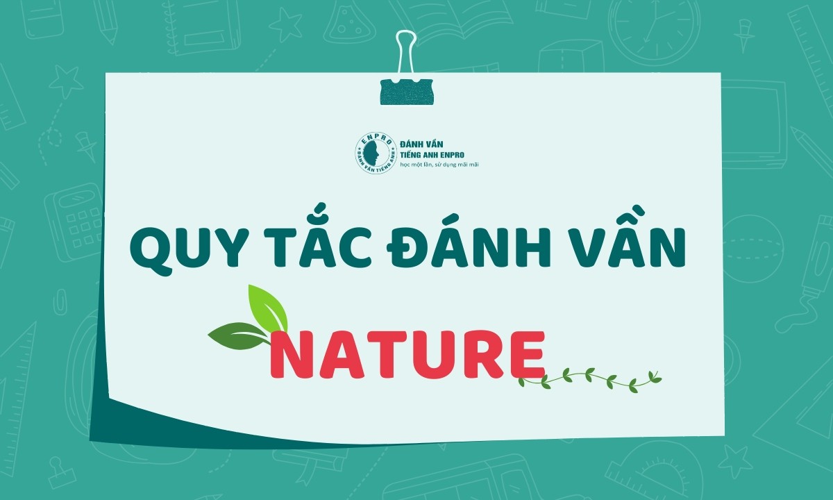 Học Nhanh Nhớ Lâu - Từ NATURE (thiên nhiên)