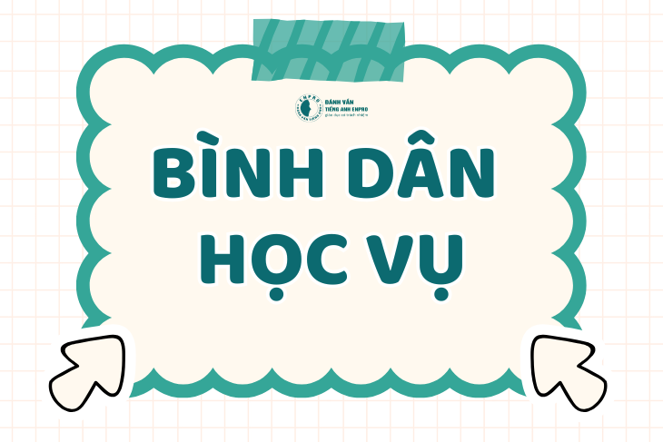 Bình Dân Học Vụ